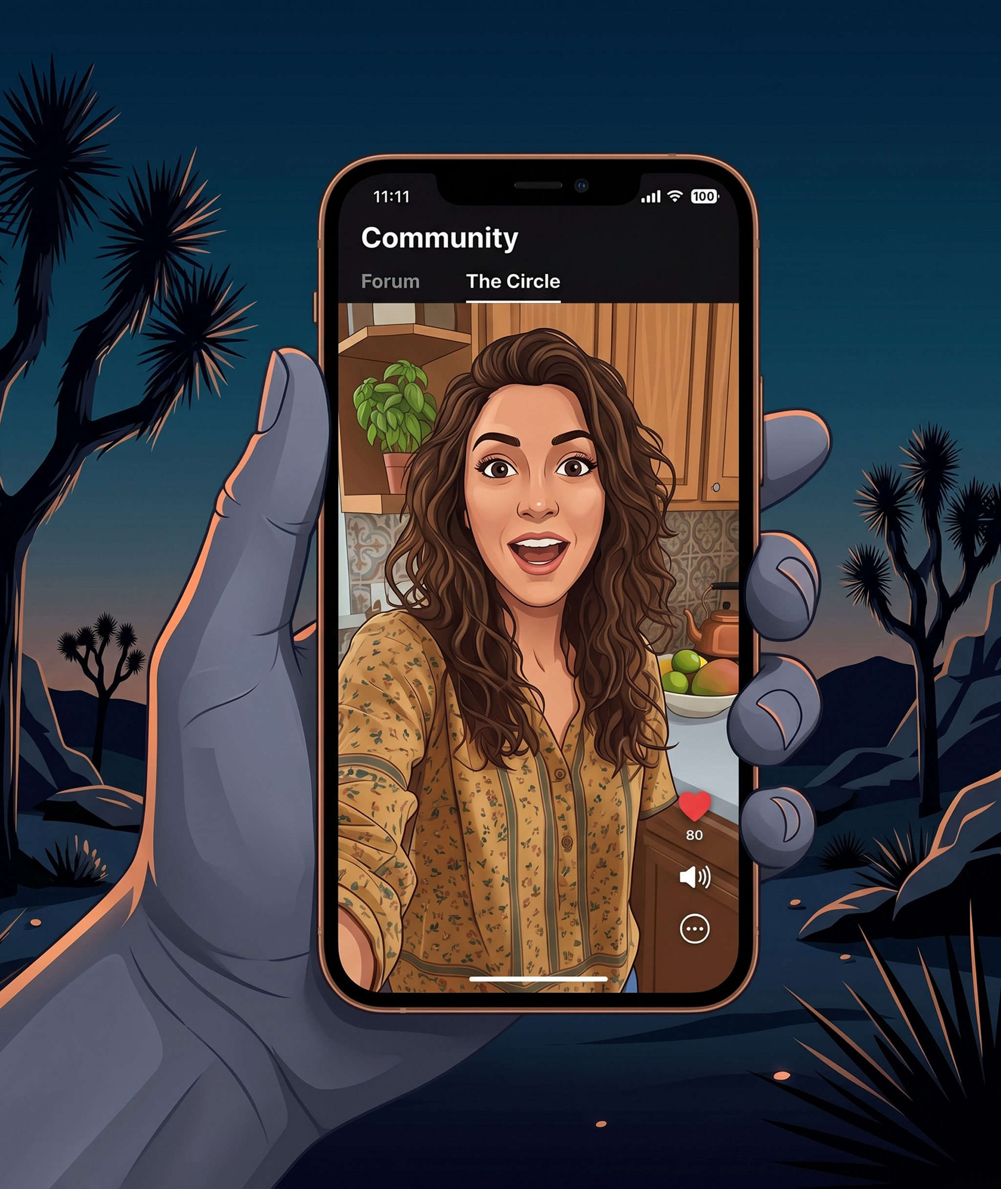 Door 24 app feature proof preview
